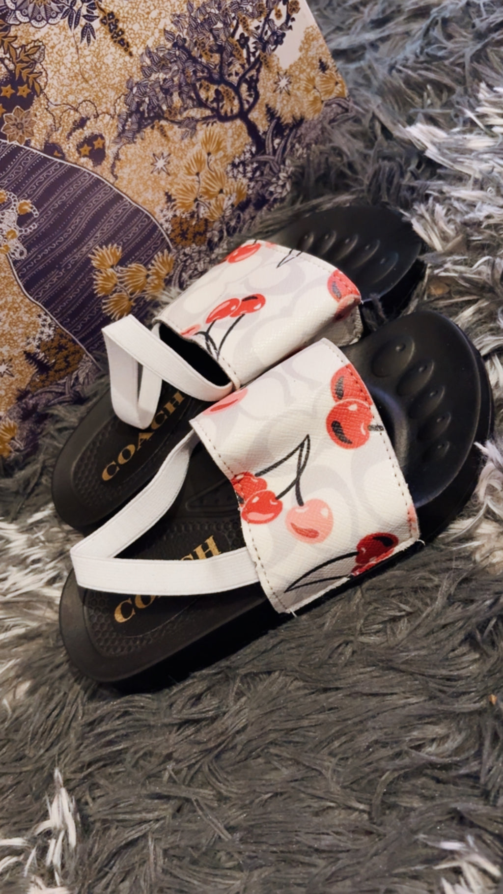 Baby coach sandals 💕