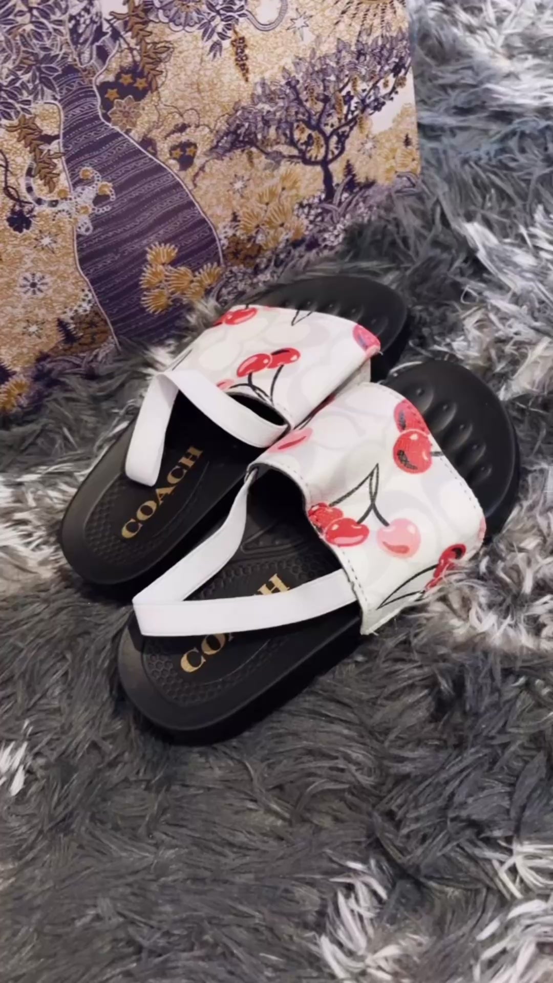 Baby coach sandals 💕