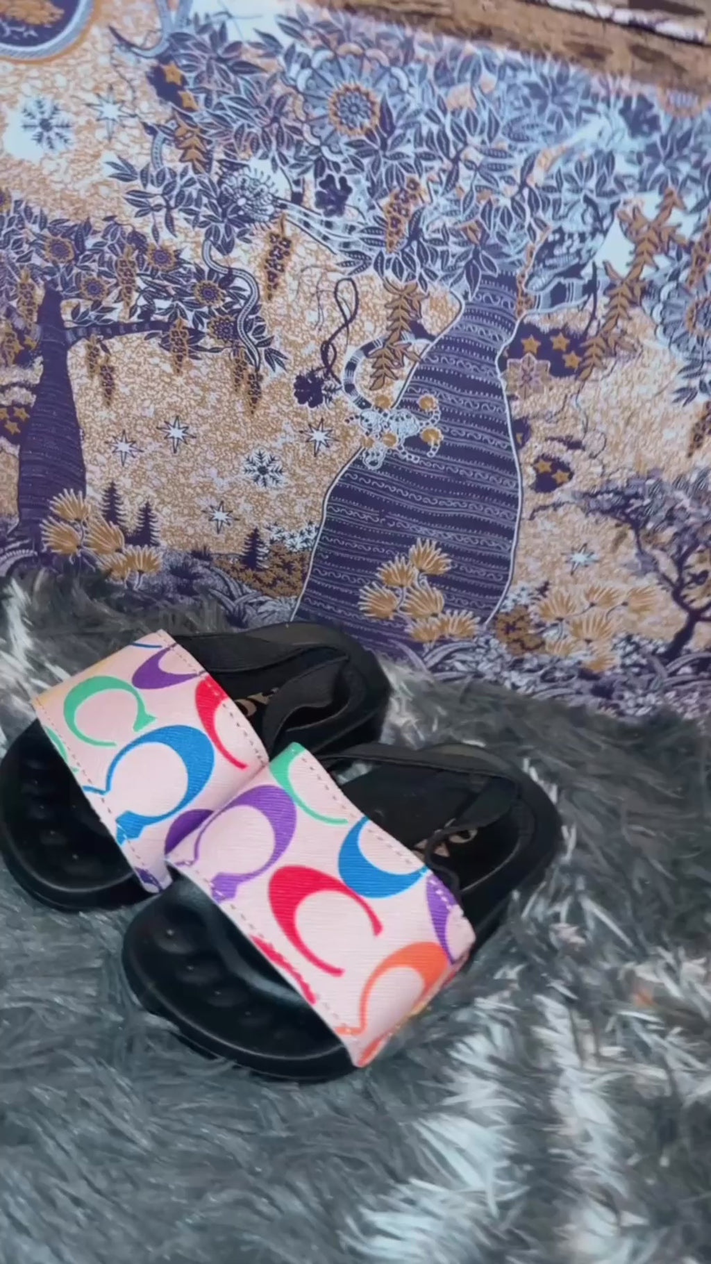 Baby Coach sandals 💕